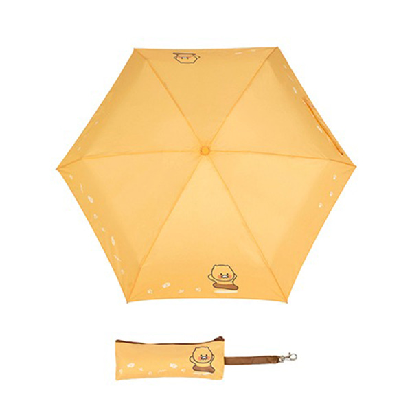 카카오프렌즈 카카오 춘식이 5단 양우산 양산 우산 겸용 UV 자외선 차단