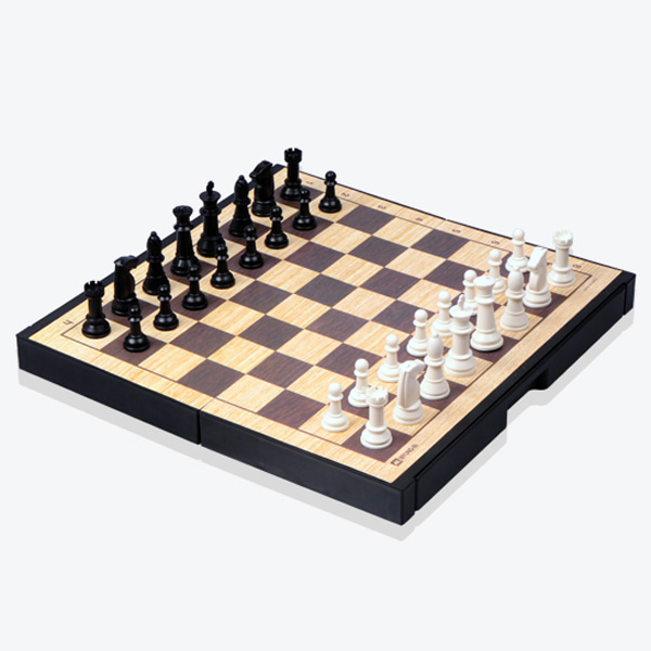 명인랜드 자석 체스 중형/전통 보드게임/휴대용/M-210